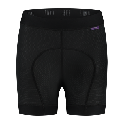 bikeboxer motoronderbroek dames Zwart